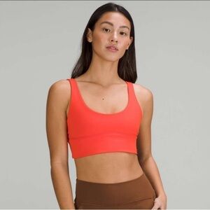 [10] 2023 Lululemon Athletica Reversible *Light Sup A/B Cup Align Bra Red-Orange